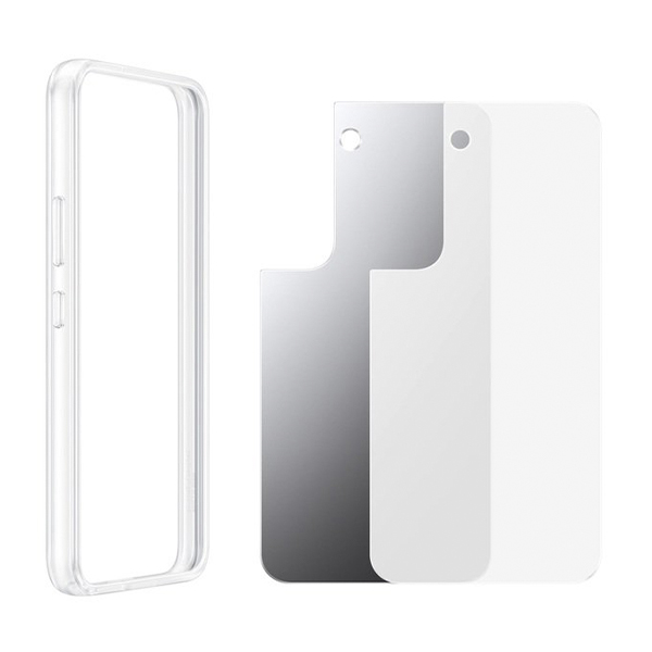 Чохол Samsung S901 Galaxy S22 Frame Cover Transparency (EF-MS901CTEGRU)