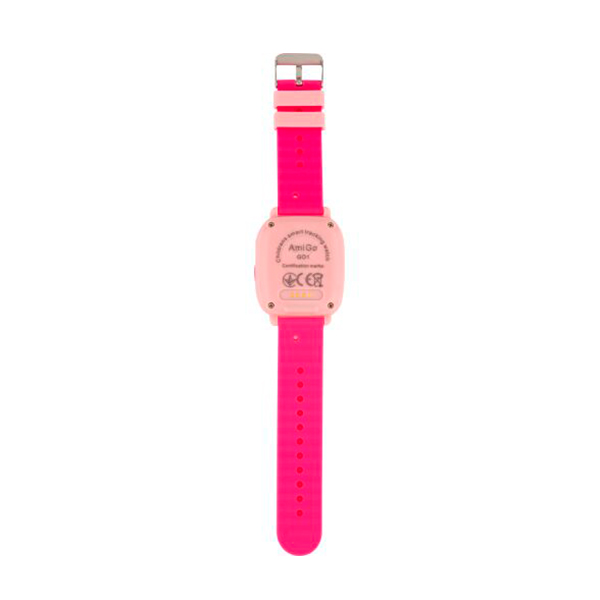 Детские умные часы AmiGo GO001 iP67 Pink