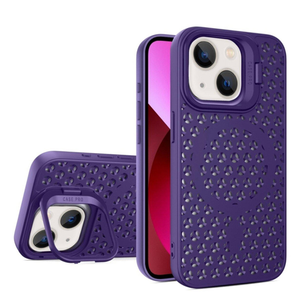 Silicon Colors Case iPhone 13/14 with MagSafe Purple