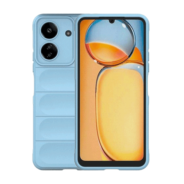 Чехол Cosmic Magic Shield for Xiaomi Redmi 13C/Poco C65 Light Blue with Camera Lens