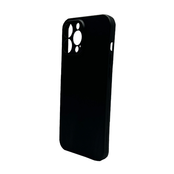 Чохол Original Silicon Case iPhone 13 Pro Max Black with Camera Lens