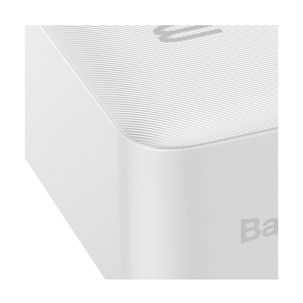 Внешний аккумулятор Baseus Bipow Digital Display Powerbank 15W 30000mAh White (PPBD050202)