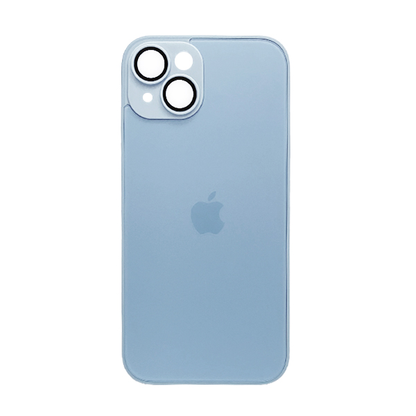 Чехол Aurora Glass Case for iPhone 14 with MagSafe Blue