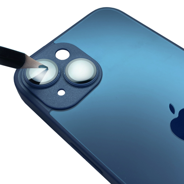 Чохол Aurora Glass Case for iPhone 13 with MagSafe Navy Blue