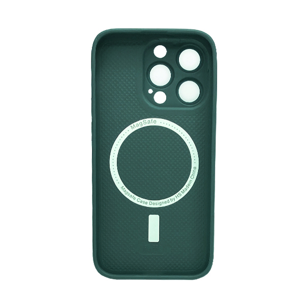 Чехол AG Glass Matte Case for iPhone 14 Pro with MagSafe Green