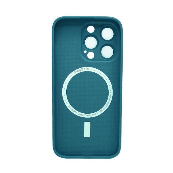 Чохол AG Glass Matte Case for iPhone 14 Pro Max with MagSafe Navy Blue