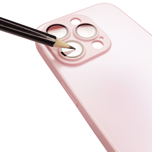 Чохол AG Glass Matte Case for iPhone 14 Pro Max with MagSafe Pink