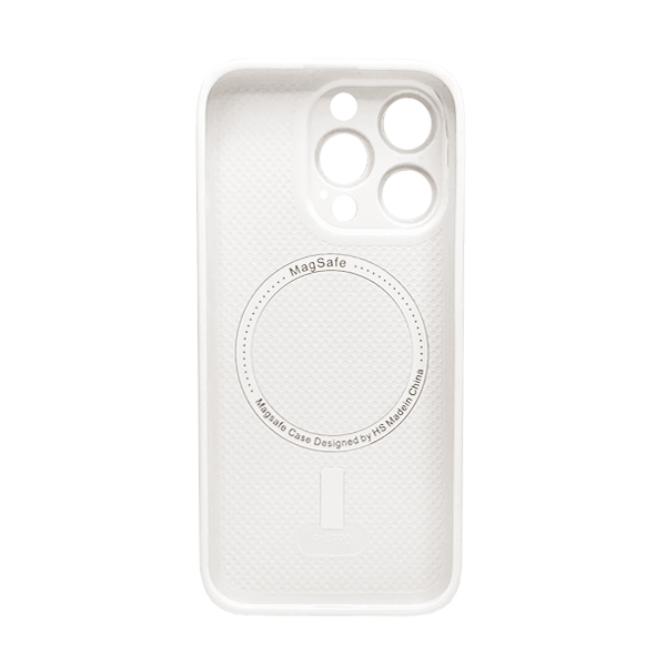 Чохол AG Glass Matte Case for iPhone 14 Pro with MagSafe White