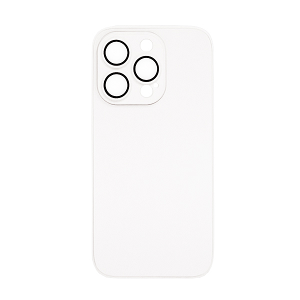 Чехол AG Glass Matte Case for iPhone 14 Pro with MagSafe White