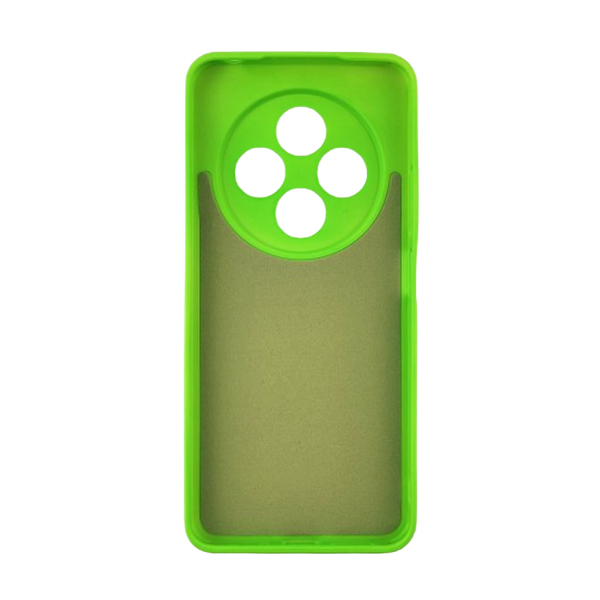 Чохол Original Soft Touch Case for Xiaomi Redmi 14C/Poco C75 Ultra Green with Camera Lens