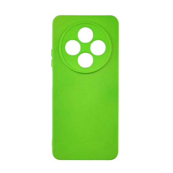 Чохол Original Soft Touch Case for Xiaomi Redmi 14C/Poco C75 Ultra Green with Camera Lens