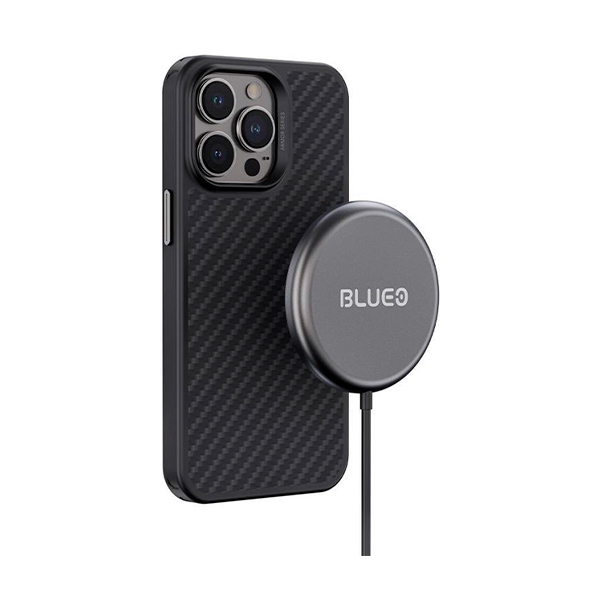 Чохол Blueo Aramid Fiber Anti-Drop Case for iPhone 14 Pro Max with MagSafe Black