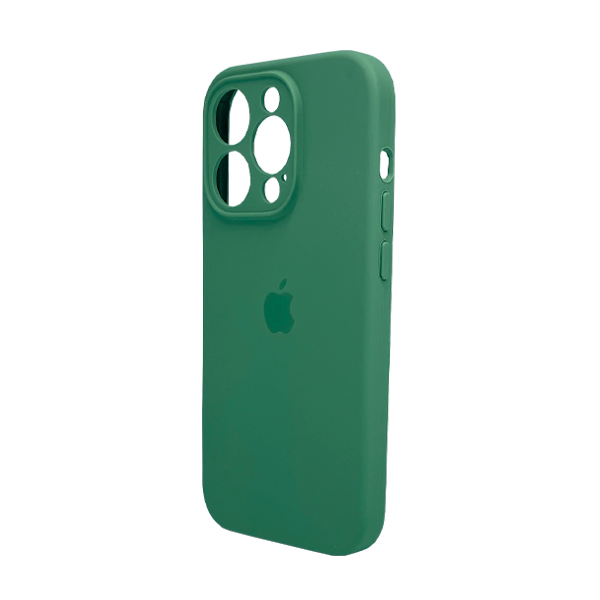 Чохол Soft Touch для Apple iPhone 12 Pro Pine Green with Camera Lens Protection Square