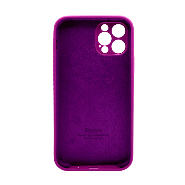 Чохол Soft Touch для Apple iPhone 14 Pro Purple with Camera Lens Protection Square