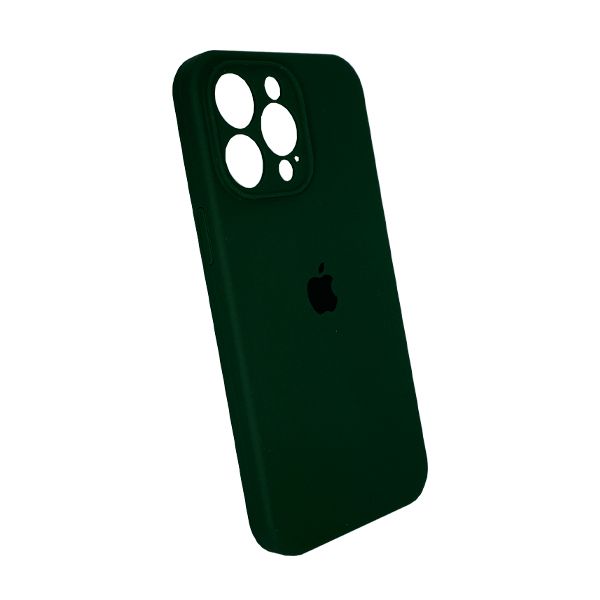 Чохол Soft Touch для Apple iPhone 15 Pro Max Army Green with Camera Lens Protection