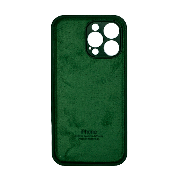 Чохол Soft Touch для Apple iPhone 14 Pro Max Cyprus Green with Camera Lens Protection Square