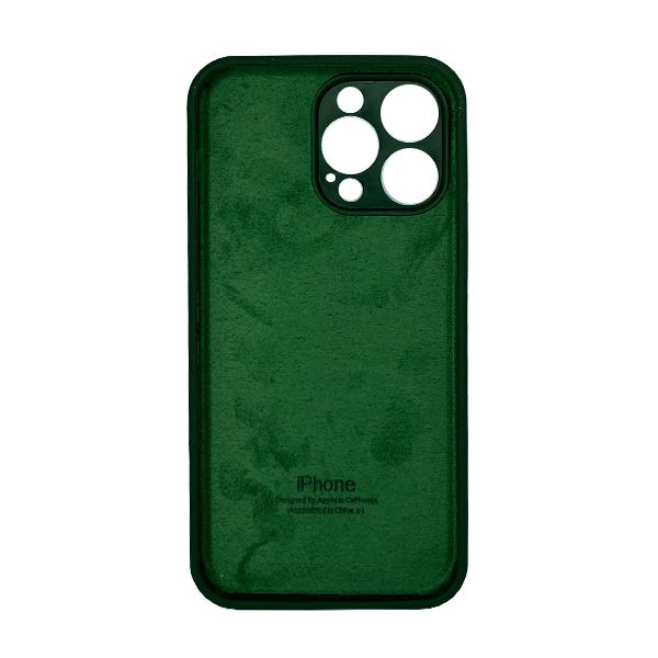 Чохол Soft Touch для Apple iPhone 15 Pro Max Army Green with Camera Lens Protection