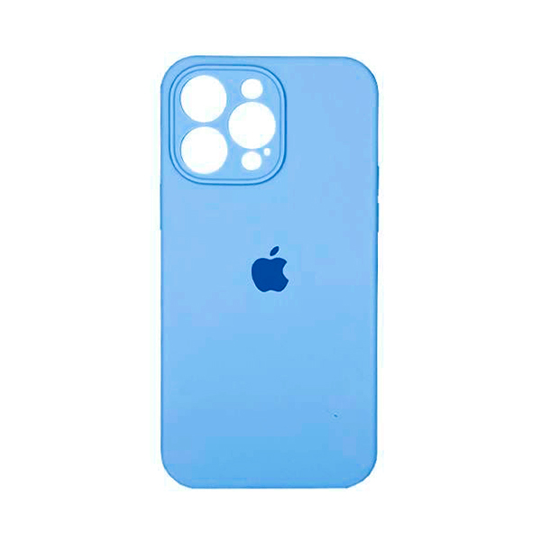 Чохол Soft Touch для Apple iPhone 15 Pro Max Cornflowers with Camera Lens Protection