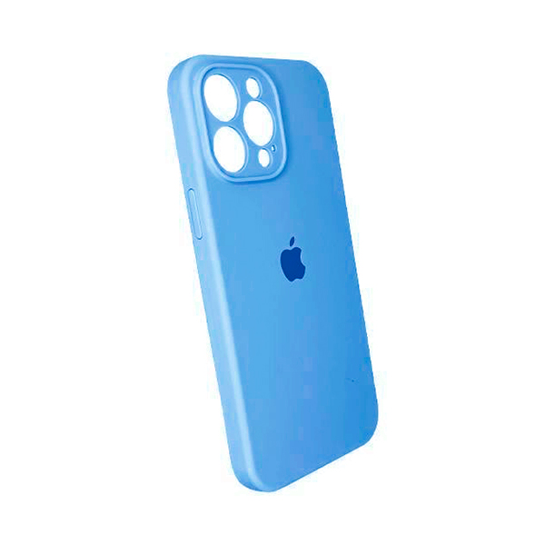 Чохол Soft Touch для Apple iPhone 15 Pro Max Cornflowers with Camera Lens Protection