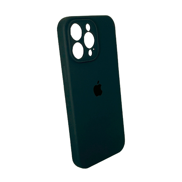 Чехол Soft Touch для Apple iPhone 15 Pro Midnight Blue with Camera Lens Protection