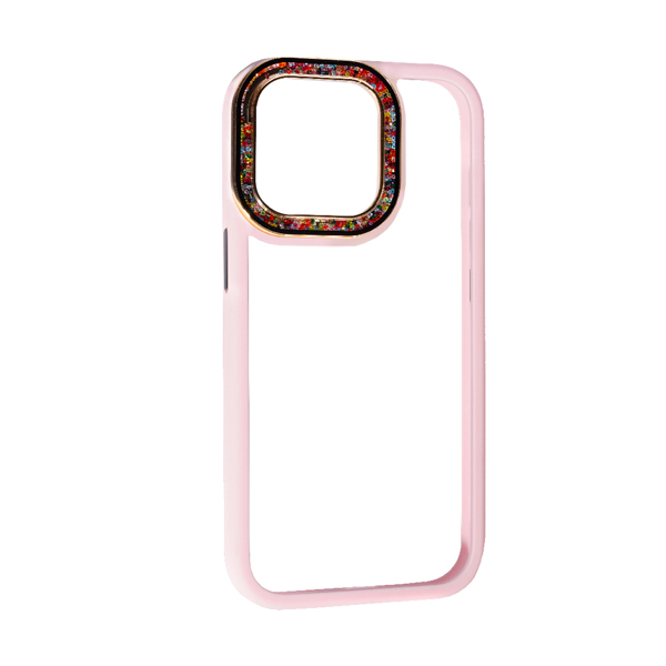 Чохол Swarovski New Case для iPhone 14 Pro Max Pink Sand