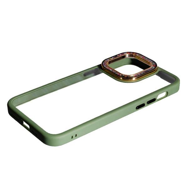 Чохол Swarovski New Case для iPhone 14 Pro Max Dark Green