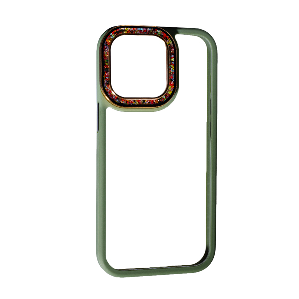 Чохол Swarovski New Case для iPhone 14 Pro Max Dark Green