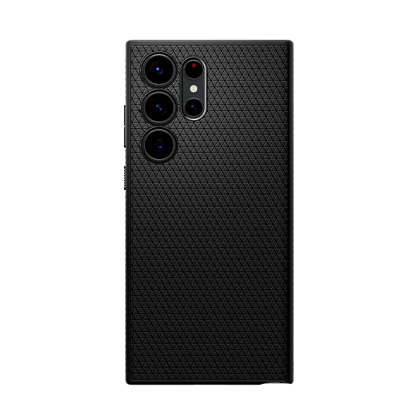 Чохол Spigen Samsung S23 Ultra/S918 Liquid Air Black (ACS05614)