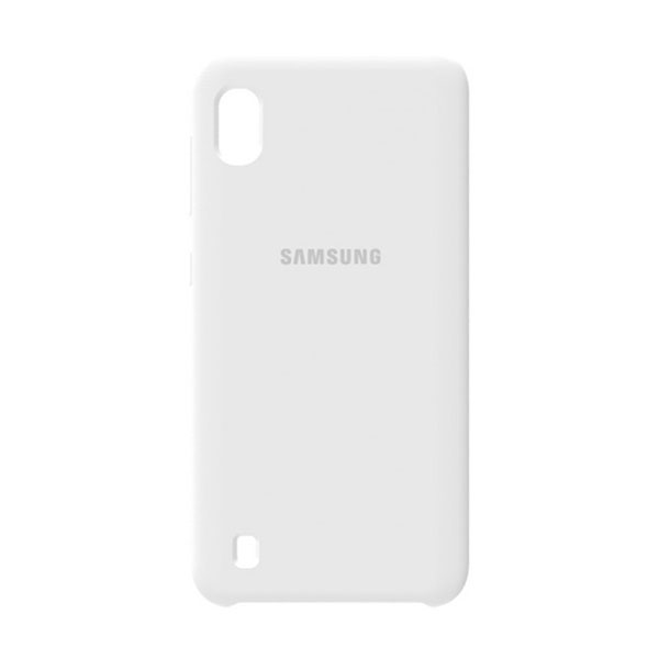 Original Silicon Case Samsung A10-2019/A105 Pearl White