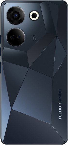Смартфон Tecno Camon 20 Pro (CK7n) 8/256GB NFC Predawn Black (4895180799792)