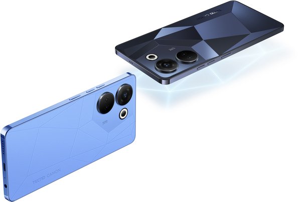 Смартфон Tecno Camon 20 Pro (CK7n) 8/256GB NFC Serenity Blue (4895180799815)