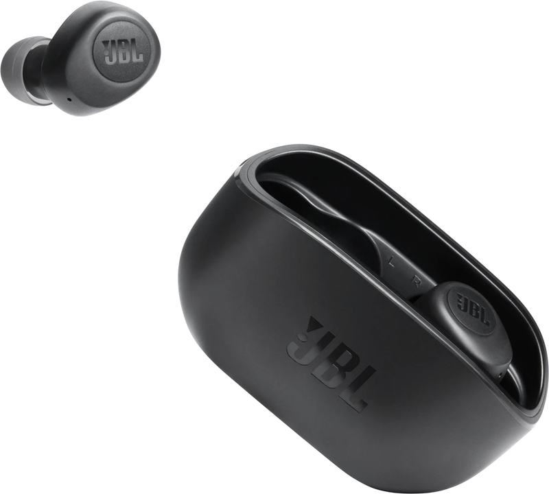 Наушники TWS JBL Vibe 100 TWS Black (JBLV100TWSBLKEU)