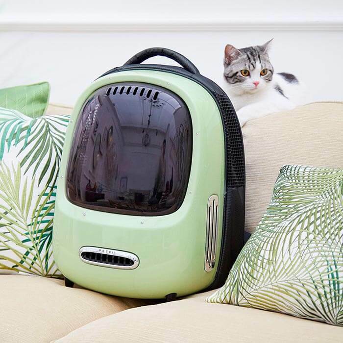 Рюкзак-переноска PETKIT Breezy 2 Smart Cat Carrier Green (P7704-G)