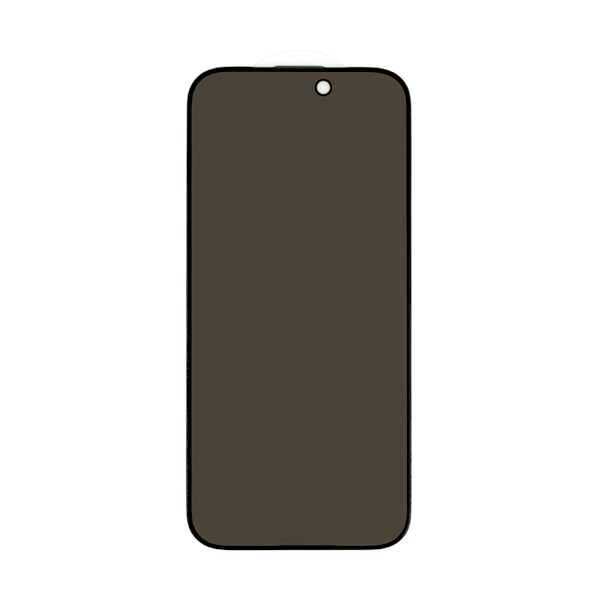 Защитное стекло для iPhone 16 Pro 5D Black (тех.пак) Privacy