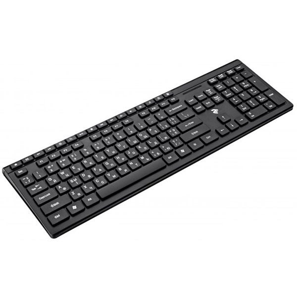 IT/kbrd Клавиатура 2E KS210 Slim WL Black (2E-KS210WB)