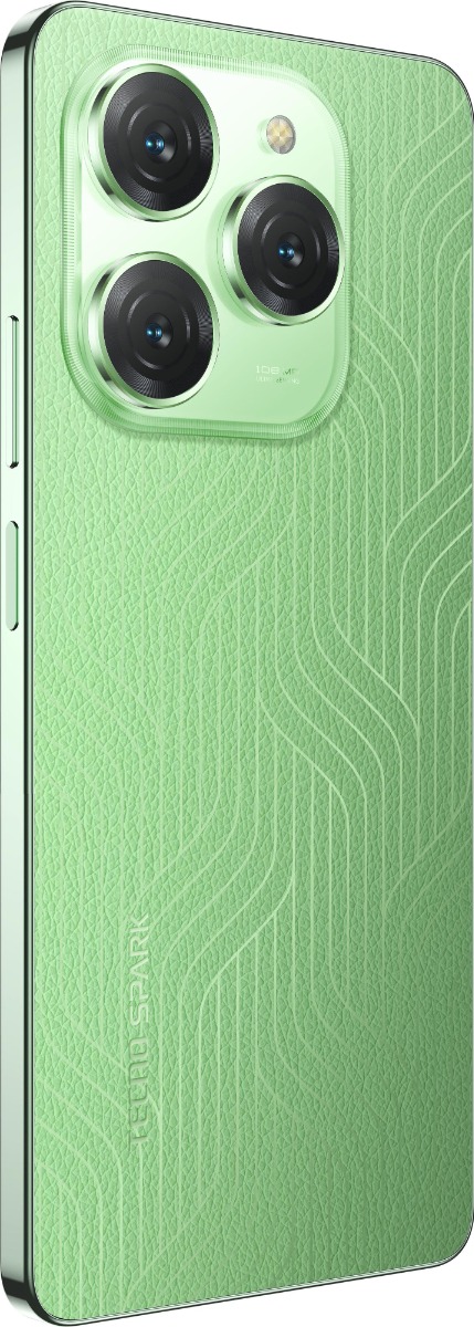 Смартфон Tecno Spark 20 Pro (KJ6) 8/256 GB Dual Sim Magic Skin Green (4894947014239)
