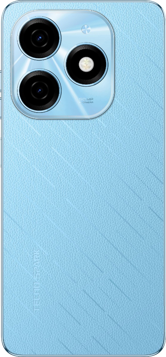 Смартфон Tecno Spark 20 (KJ5n) 8/256 GB Dual Sim Magic Skin Blue (4894947013553)
