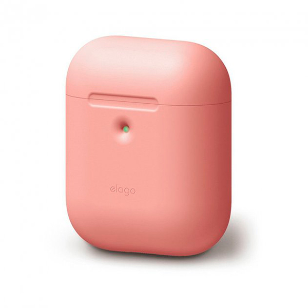 Футляр для наушников Elago A2 Silicone Case Peach for Airpods with Wireless Charging Case (EAP2SC-PE)