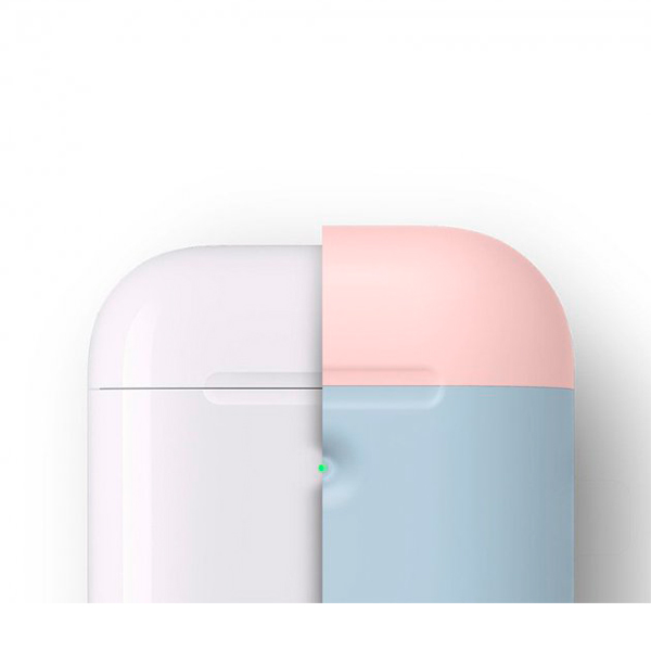 Футляр для наушников Elago A2 Duo Case Pastel Blue/Pink/White for Airpods (EAP2DO-PBL-PKWH)