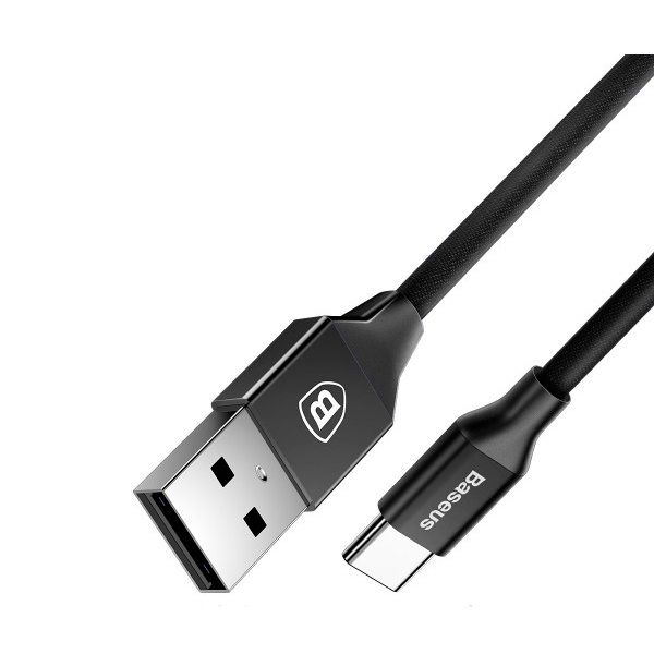 Кабель Baseus Yiven Cable USB Type-C 3A 1.2m Black (CATYW-01)