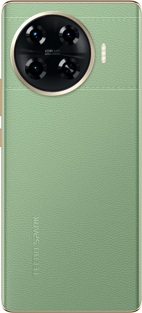 Смартфон Tecno Spark 20 Pro+ (KJ7) 8/256 GB Dual Sim Magic Skin Green (4894947019135)