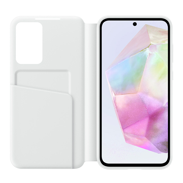 Чохол-книжка Samsung A35 Galaxy A356 Smart View Wallet Case White (EF-ZA356CWEGWW)