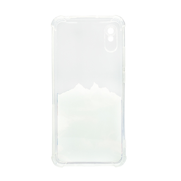 Чехол Wave Above Case для Xiaomi Redmi 9a Clear Rose Vallery with Camera Lens
