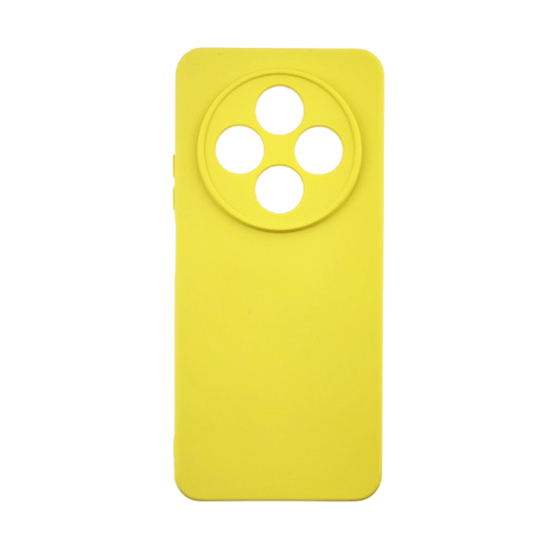 Чохол Original Soft Touch Case for Xiaomi Redmi 14C/Poco C75 Yellow with Camera Lens