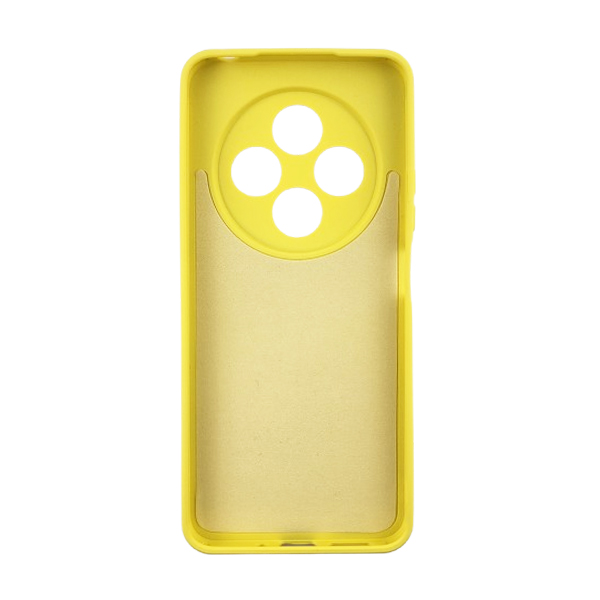 Чохол Original Soft Touch Case for Xiaomi Redmi 14C/Poco C75 Yellow with Camera Lens