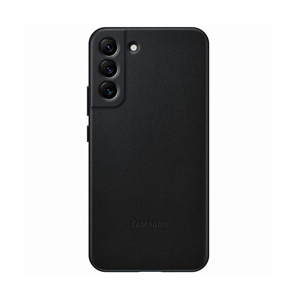 Чехол накладка Samsung S906 Galaxy S22 Plus Leather Cover Black (EF-VS906LBEG)