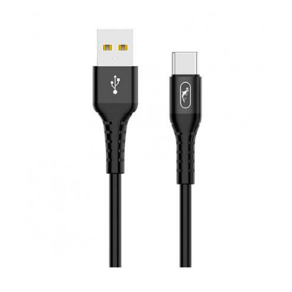 Кабель SkyDolphin S05L TPE Frost Line USB to Lightning 1m Black (USB-000549)