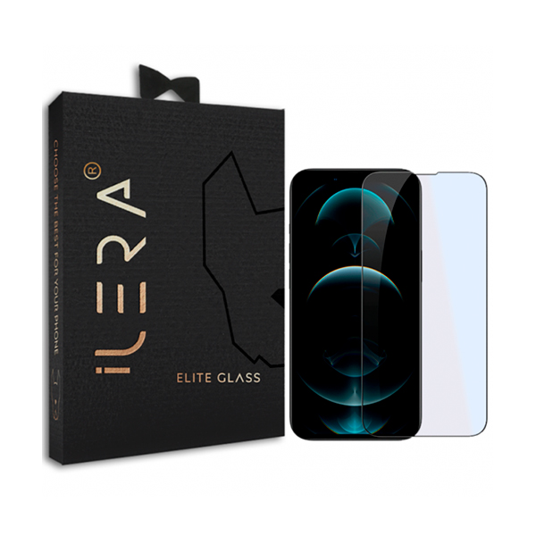 Захисне скло Eclat iLera для iPhone 13 Pro Max/14 Plus DeLuxe Full Cover 3D Black (iLFC14PL)