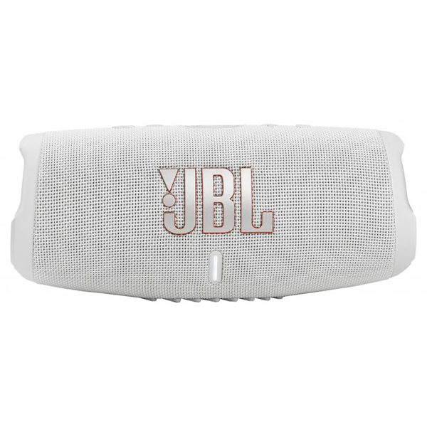 Портативна колонка JBL Charge 5 White (JBLCHARGE5WHT)