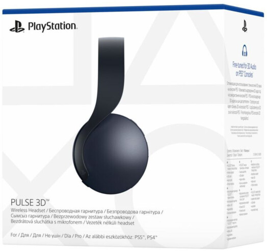 Ps/gm. Беспроводная гарнитура Sony Pulse 3D Wireless Headset Midnight Black (9834090)